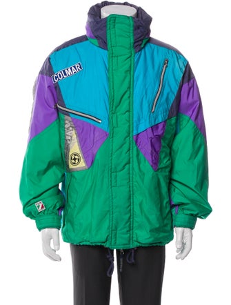 Colmar Colorblock Pattern Windbreaker