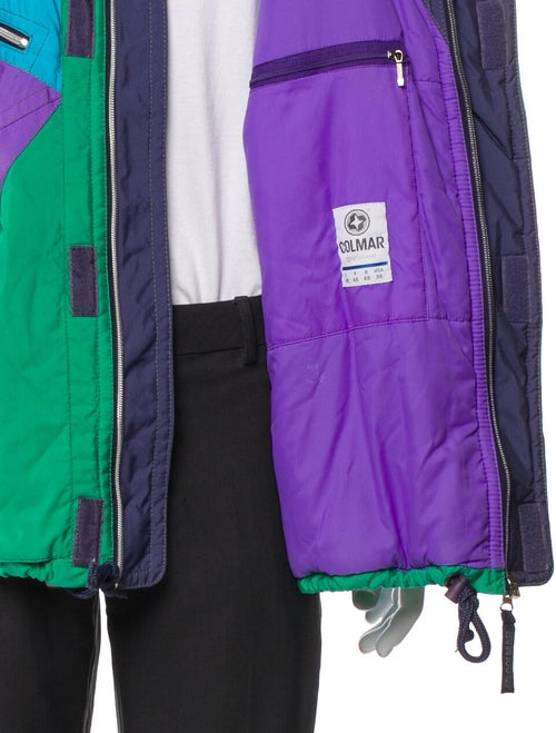 Colmar Colorblock Pattern Windbreaker