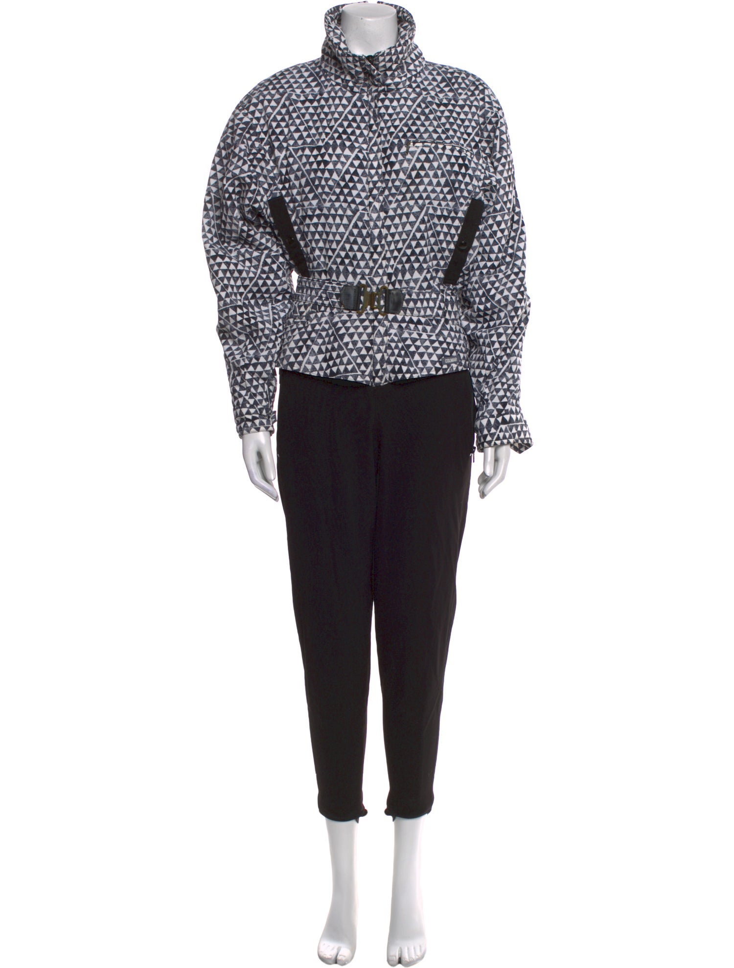 Colmar Printed Mock Neck Jumpsuit