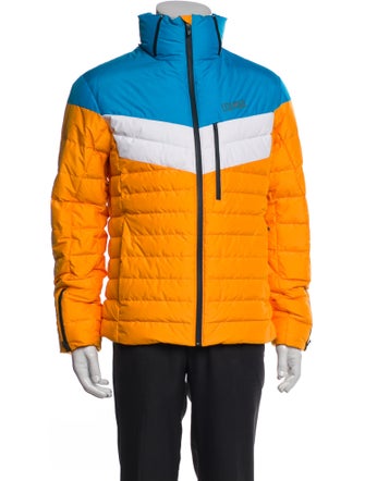 Colmar Colorblock Pattern Windbreaker