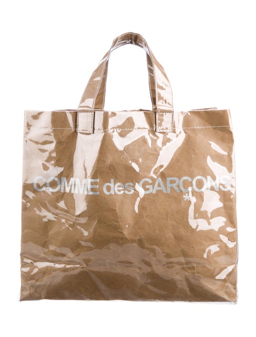 Comme des Garçons PVC Market Shopper clear