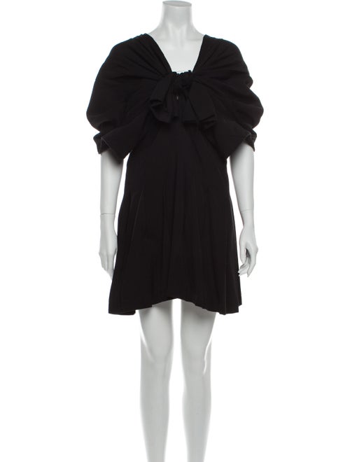 Comme des Garçons Wool Mini Dress Wool