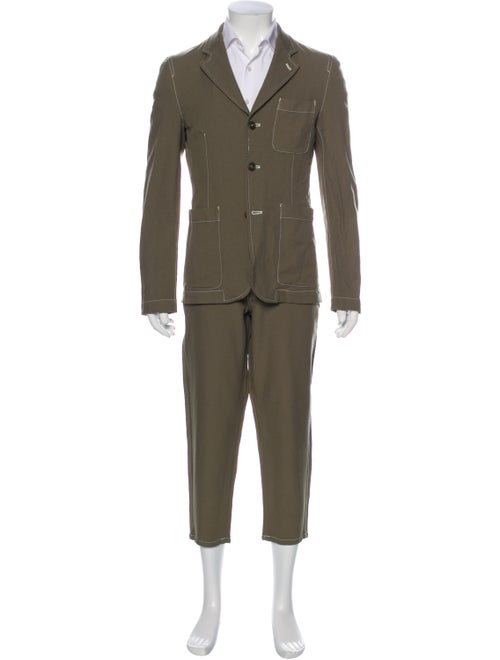 Comme des Garçons Two-Piece Suit Green