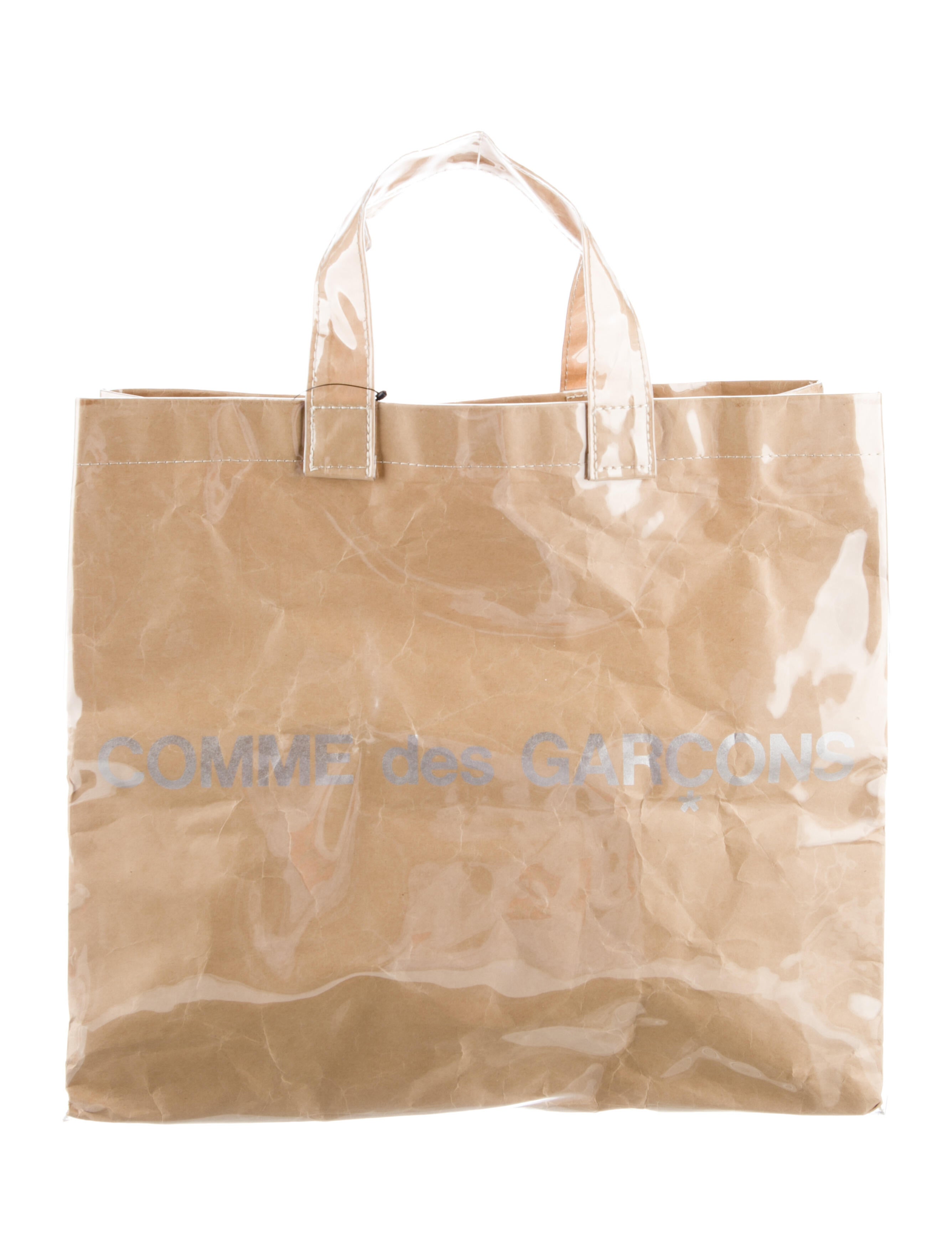 COMME DES GARCONS toweling bag