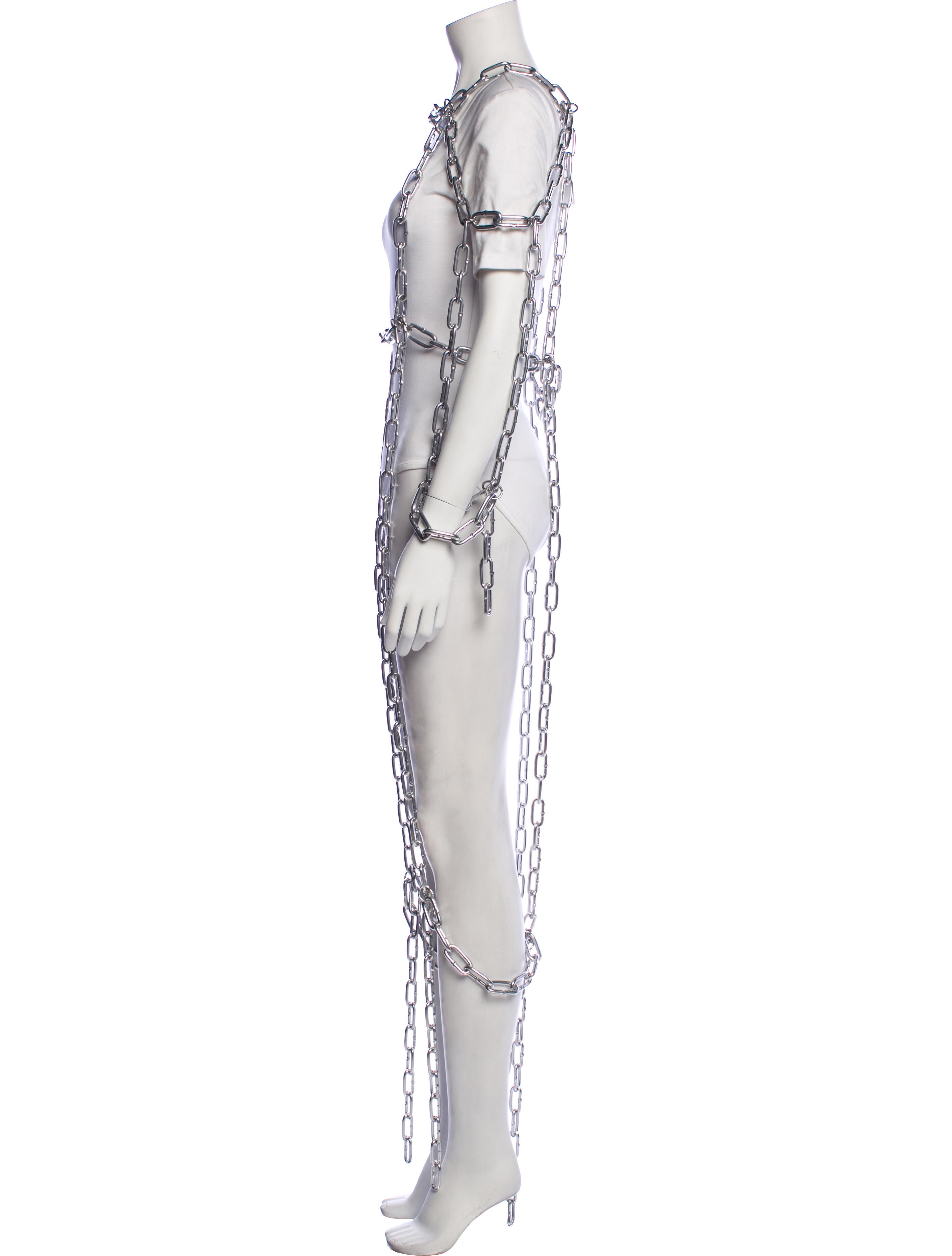 COMME des GARCONS 立体的ハーネス Junya Watanabe Comme des Garcons Black Leather Metal Harness