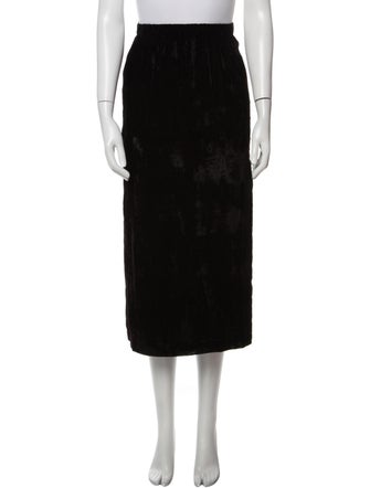 Comme des Garçons Vintage Midi Length Skirt Black Skirts