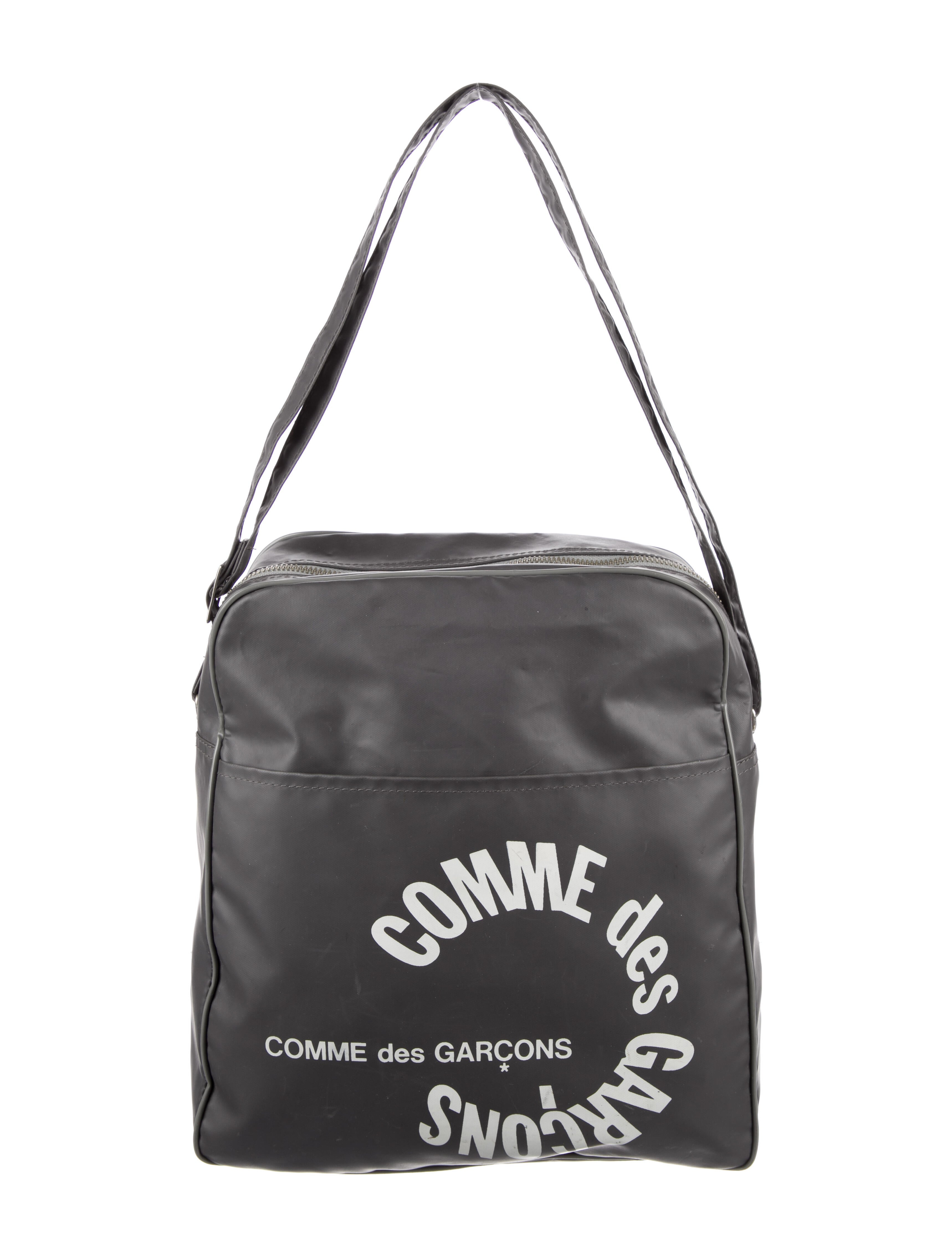 Comme des Garçons Nylon Shoulder Bag - Grey Shoulder Bags
