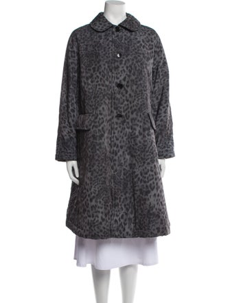 Comme des Garçons Animal Print Coat