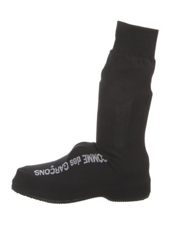 Comme des Garçons Printed Derby Shoes