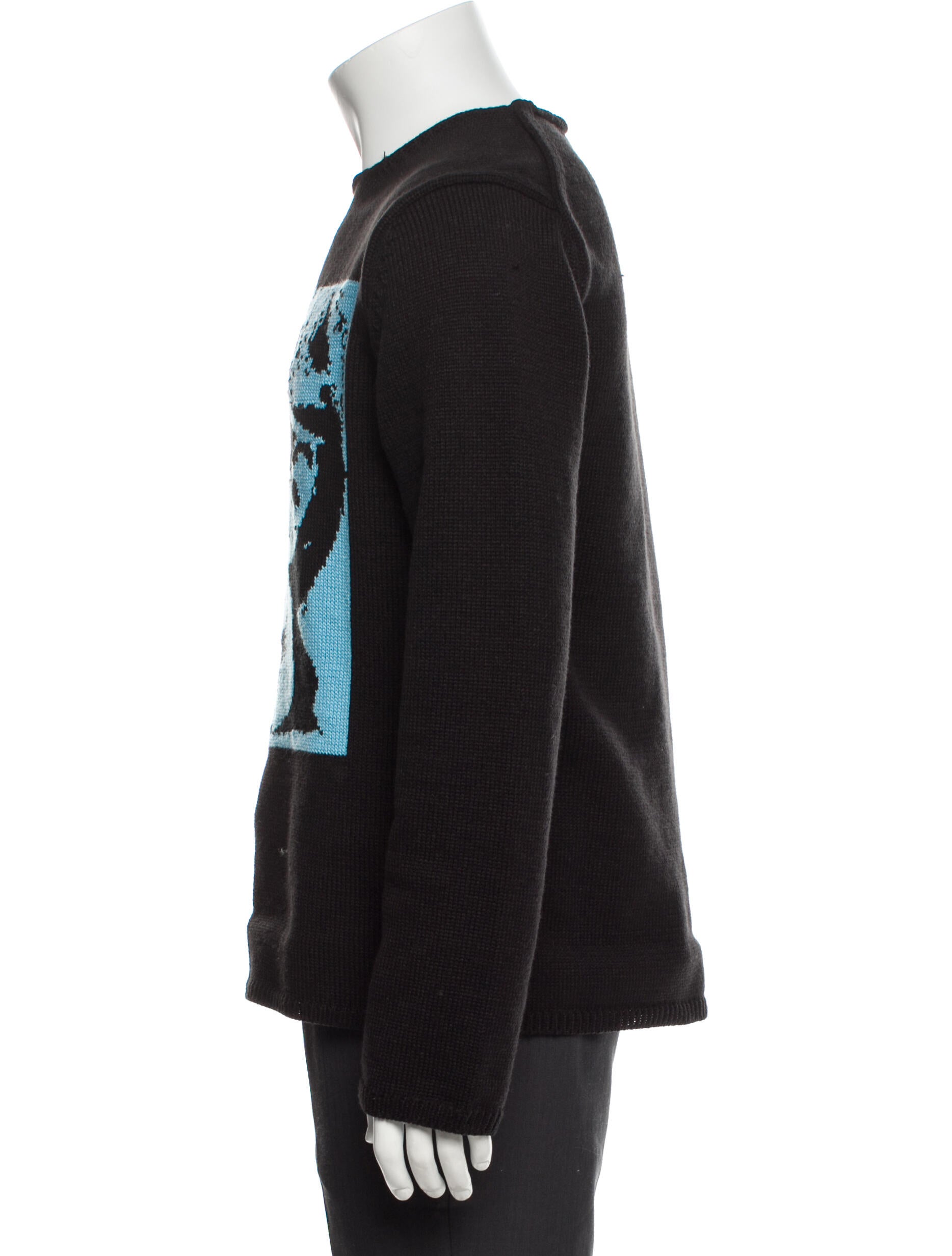 Comme des Garçons SHIRT 2024 x Andy Warhol Sweater - Black 