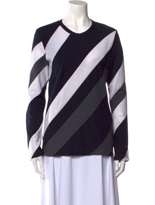 Comme des Garçons 2010 Striped Sweatshirt