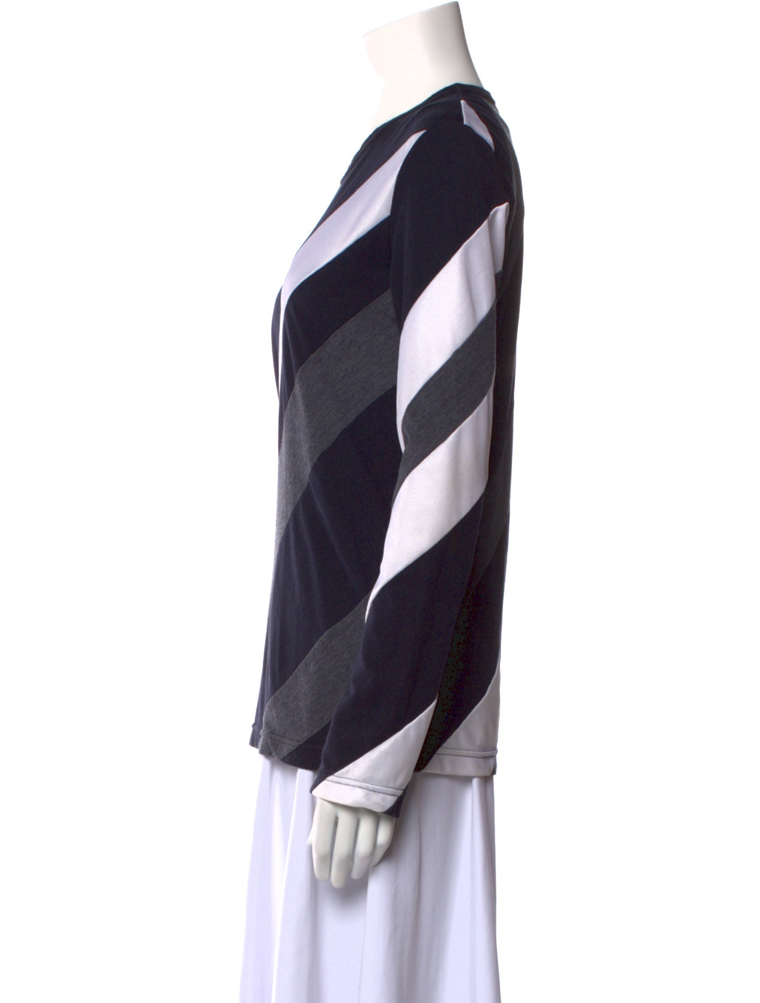 Comme des Garçons 2010 Striped Sweatshirt