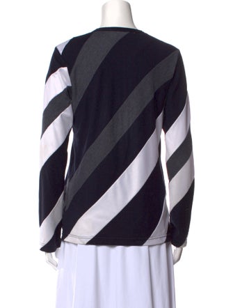 Comme des Garçons 2010 Striped Sweatshirt