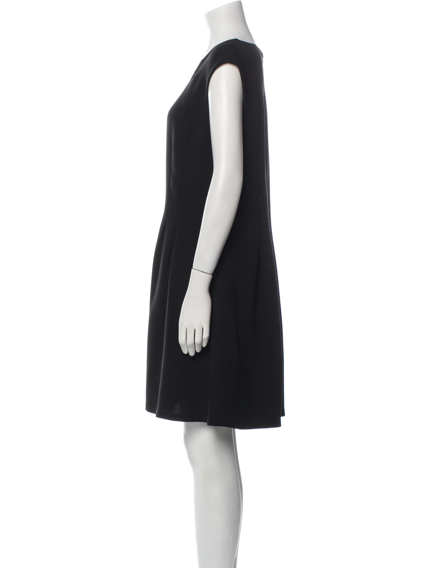 Comptoir Des Cotonniers Bateau Neckline Knee-Length Dress