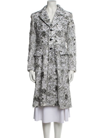 Comme des Garçons Jackets Lace Pattern Evening Jacket S