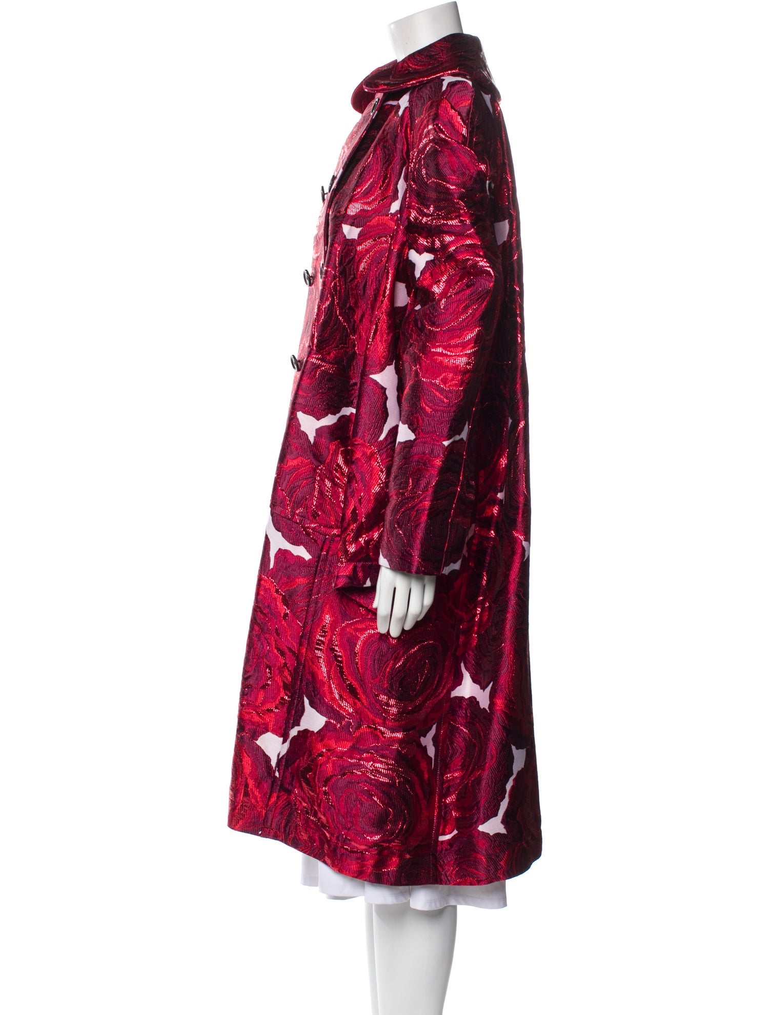 Comme des Garçons Printed Trench Coat