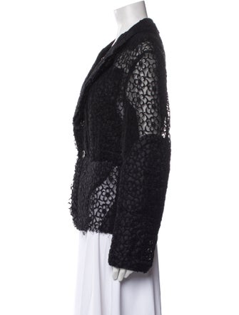 Comme des Garçons Lace Pattern Evening Jacket