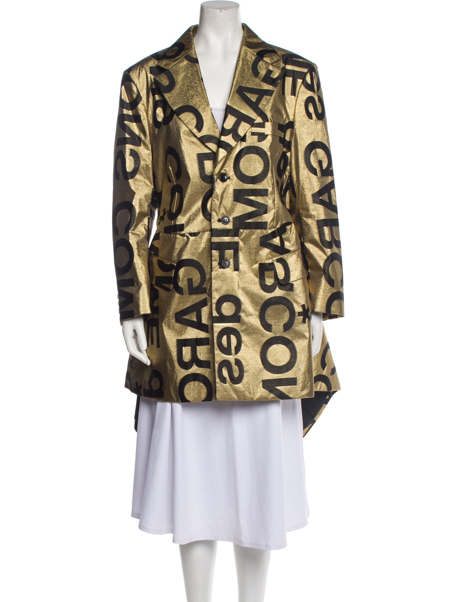 Comme des Garçons Printed Coat w/ Tags