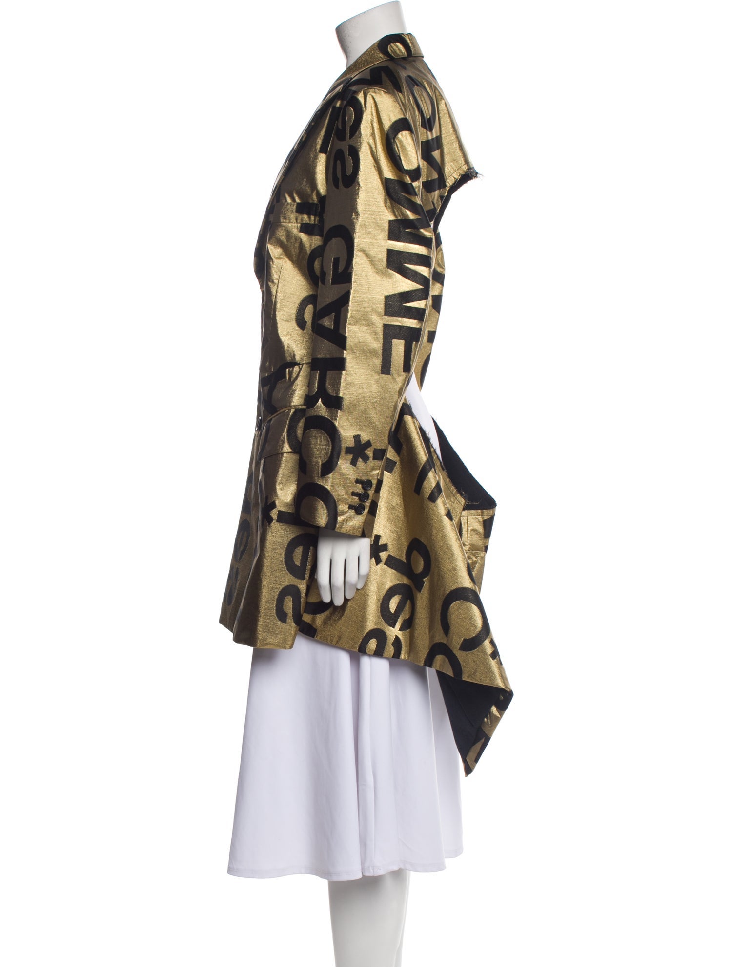 Comme des Garçons Printed Coat w/ Tags