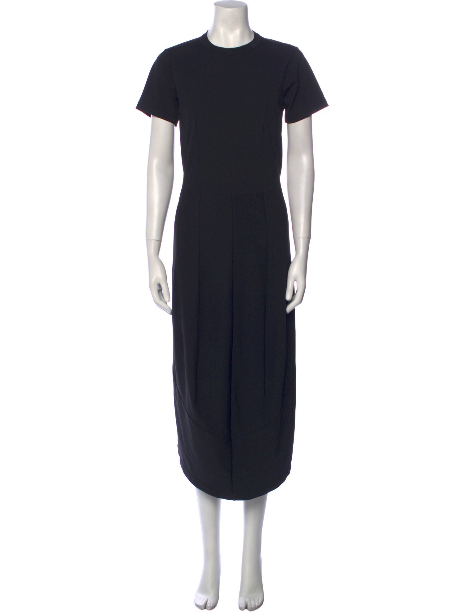 Comme des Garçons Crew Neck Long Dress