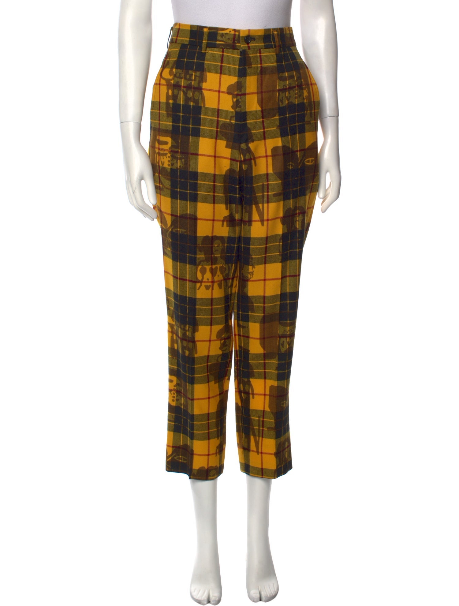 Comme des Garçons Wool Straight Leg Pants