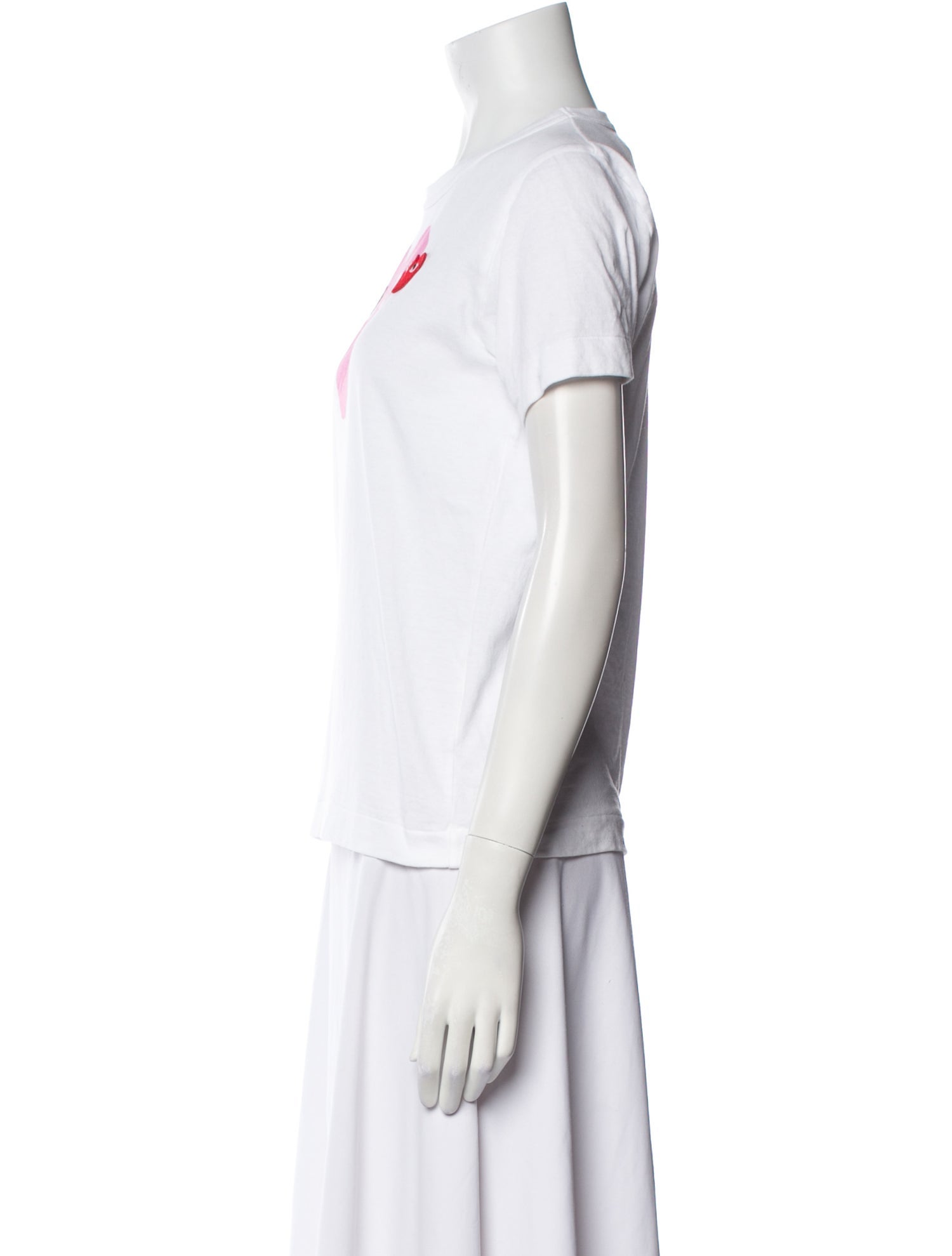 Comme des Garçons Graphic Print Crew Neck T-Shirt