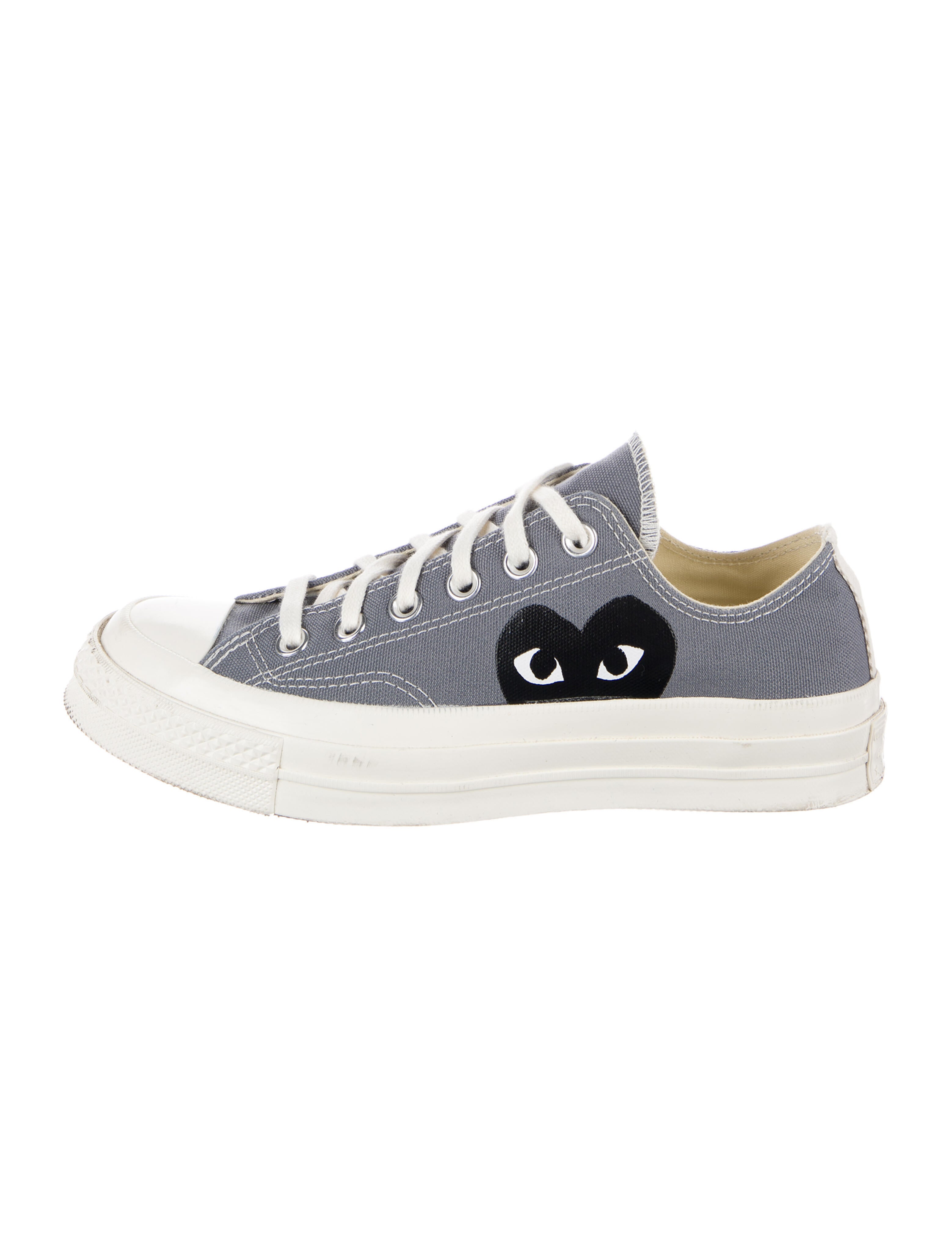 Comme des Garçons Play Canvas Sneakers