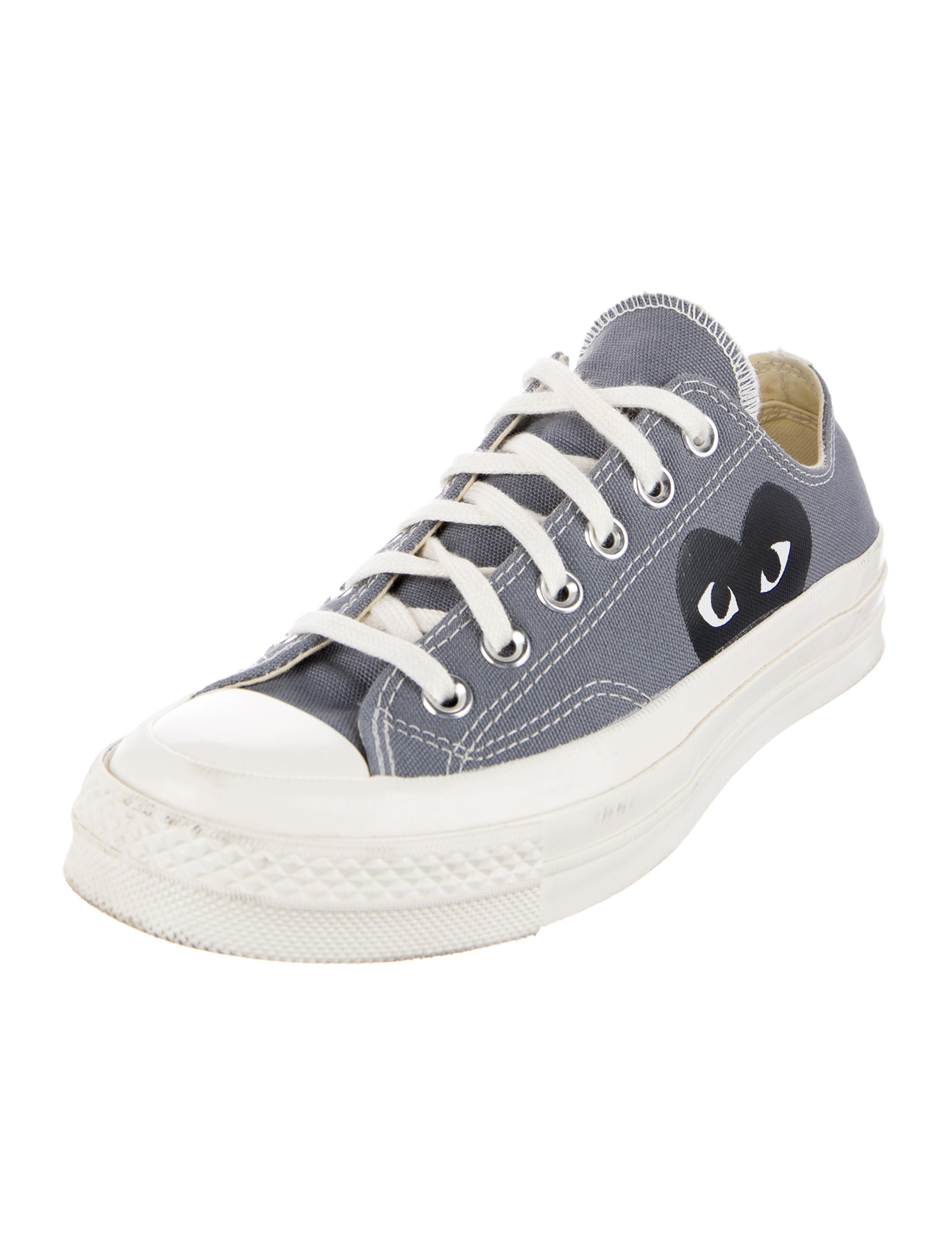 Comme des Garçons Play Canvas Sneakers