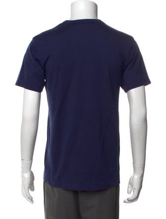 Comme des Garçons Play Graphic Print Crew Neck T-Shirt