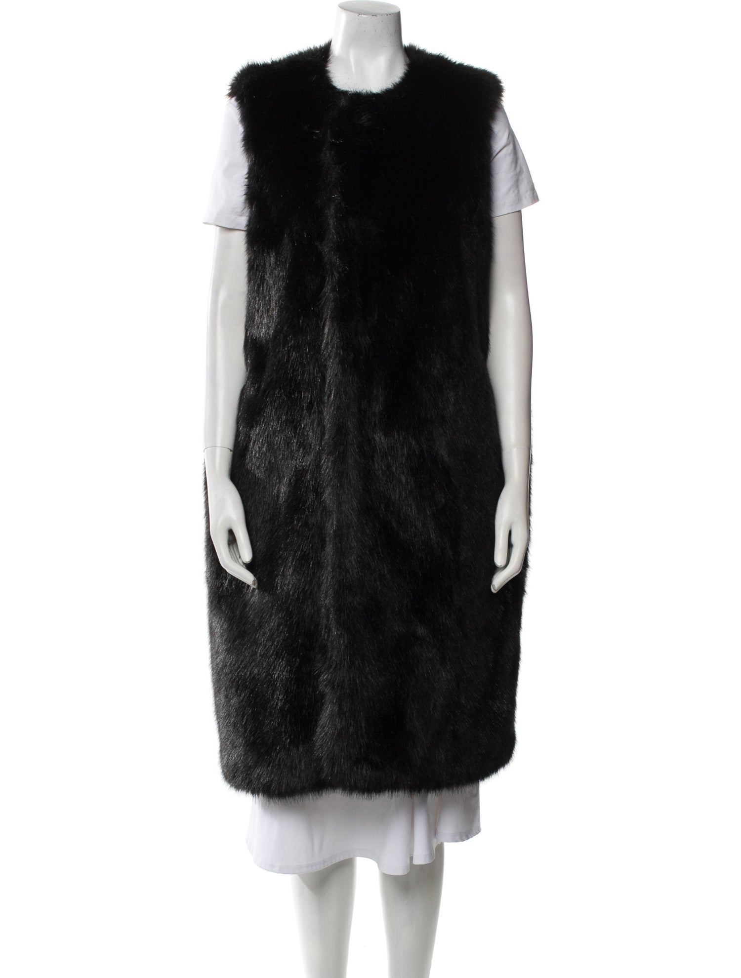 Comme des Garçons Comme des Garçons Faux Fur Coat
