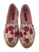 Dolce & Gabbana Canvas Floral Print Espadrilles
