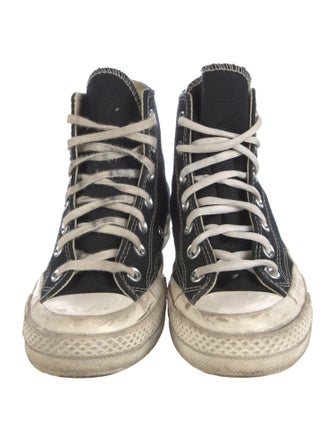 Comme des Garçons Play x Converse Canvas Printed Sneakers