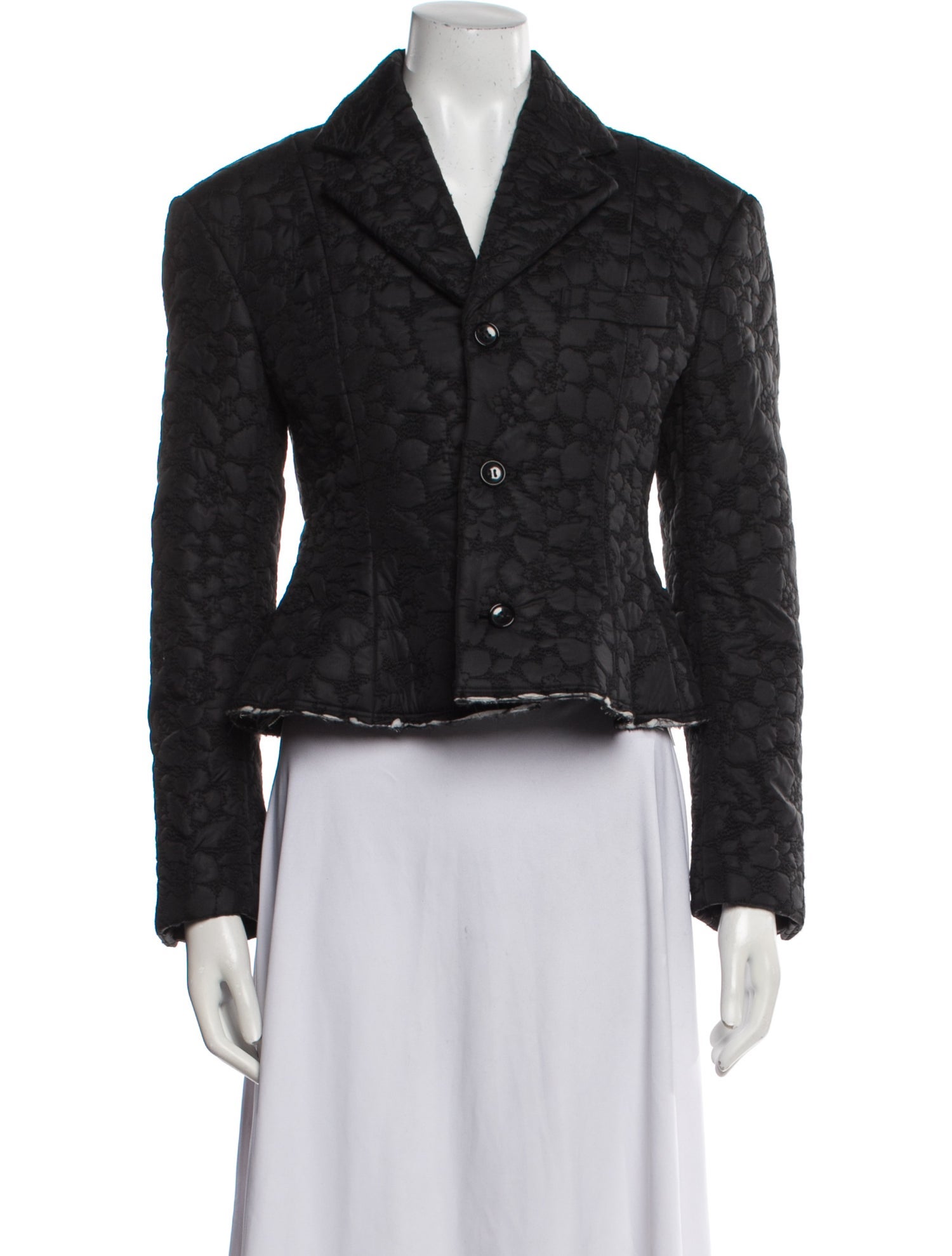 Comme des Garçons 2022 'Black Rose' Blazer