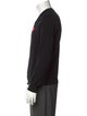 Comme des Garçons Play Wool Graphic Print Pullover