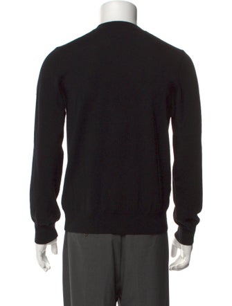 Comme des Garçons Play Wool Graphic Print Pullover