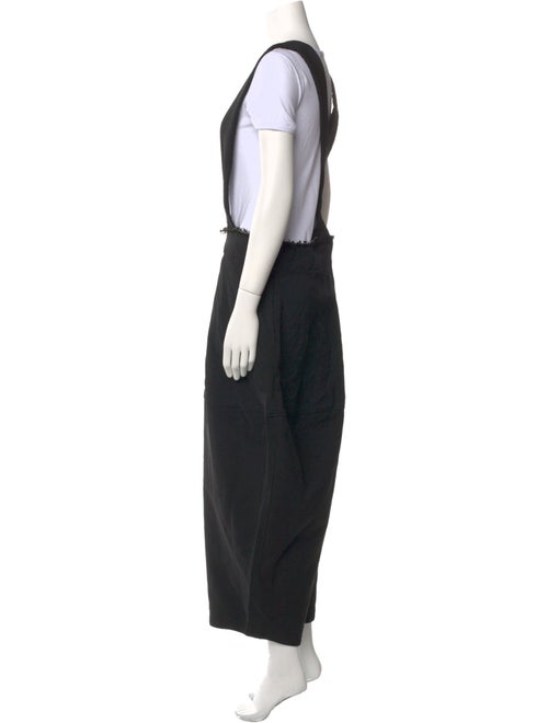 Comme des Garçons Wool Square Neckline Jumpsuit