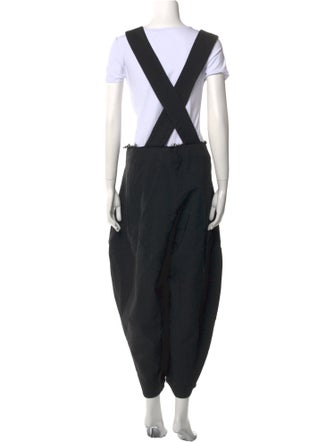 Comme des Garçons Wool Square Neckline Jumpsuit