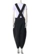 Comme des Garçons Wool Square Neckline Jumpsuit