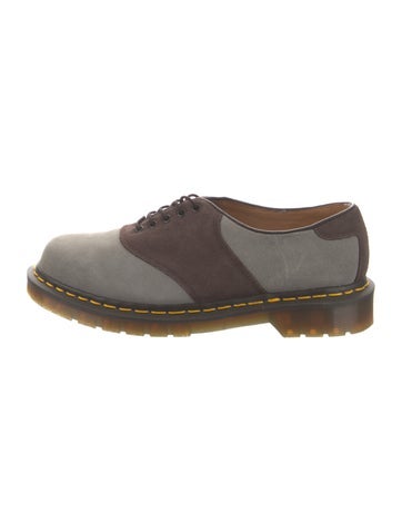 Comme des Garçons Oxfords Suede Colorblock Pattern 8.5