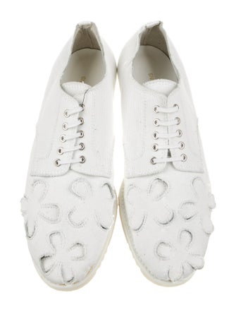 Comme des Garçons Canvas Oxfords