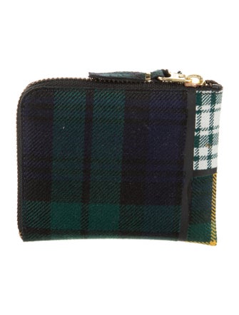 Comme des Garçons Wool Printed Coin Pouch