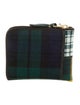 Comme des Garçons Wool Printed Coin Pouch