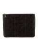 Comme des Garçons Leather Printed Pouch