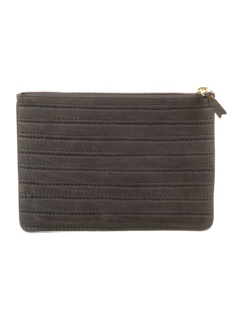 Comme des Garçons Leather Printed Coin Pouch