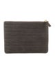 Comme des Garçons Leather Printed Coin Pouch