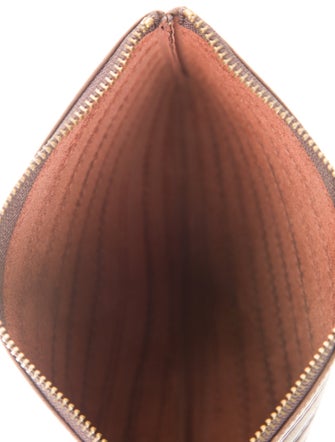 Comme des Garçons Leather Printed Pouch