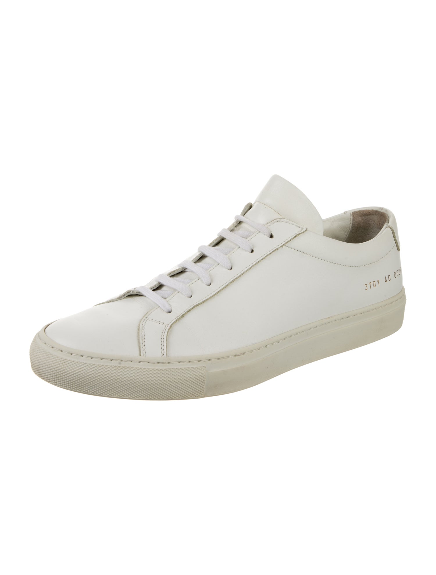 Comme des Garçons Leather Sneakers