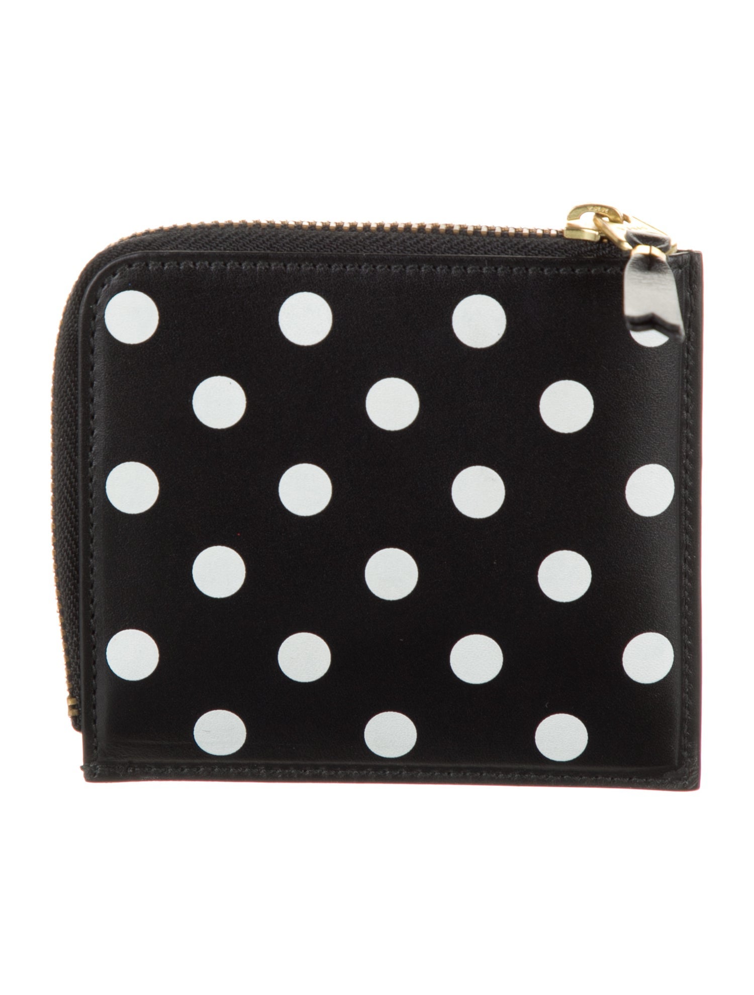 Comme des Garçons Leather Printed Wallet