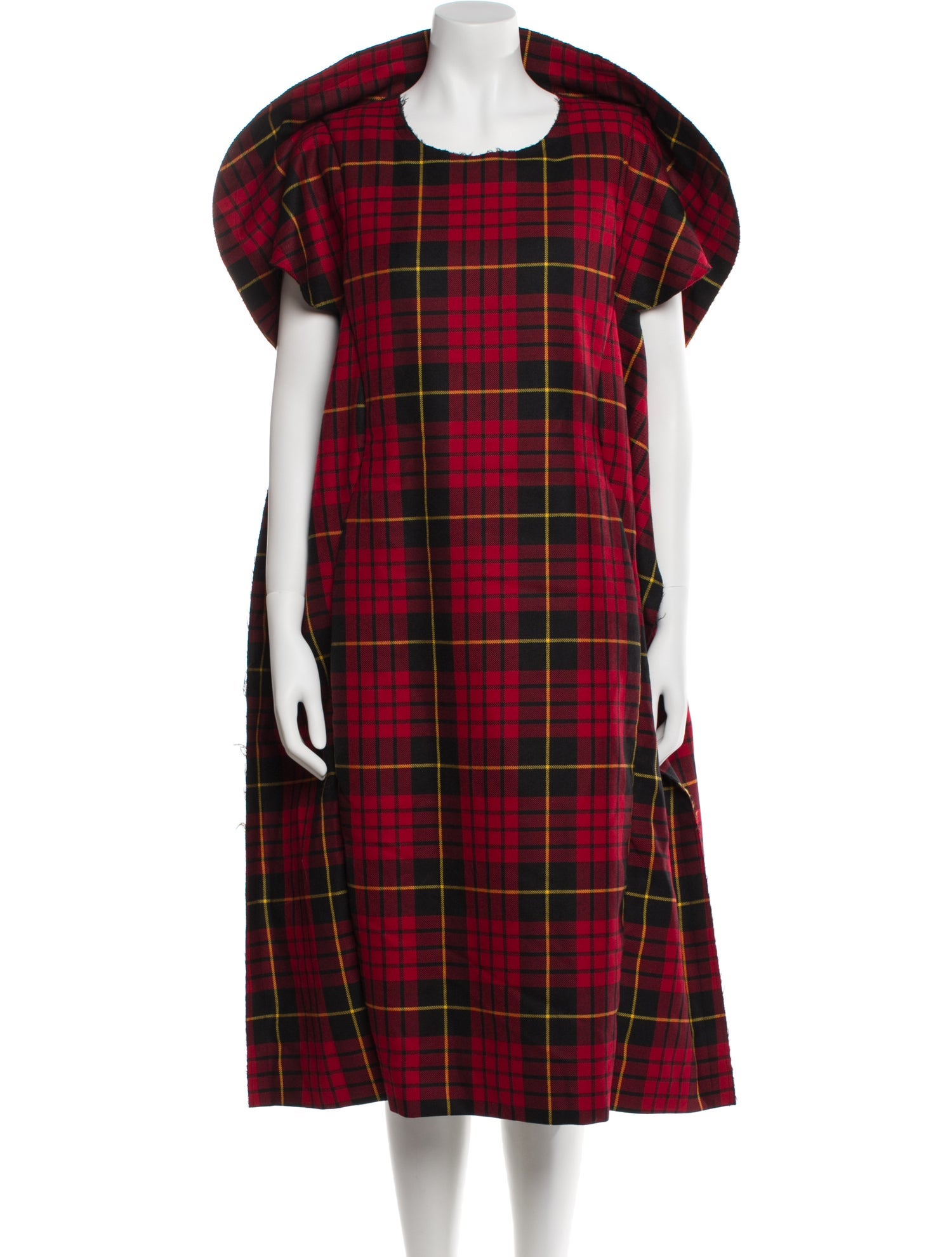 Comme des Garçons Wool Midi Length Dress w/ Tags