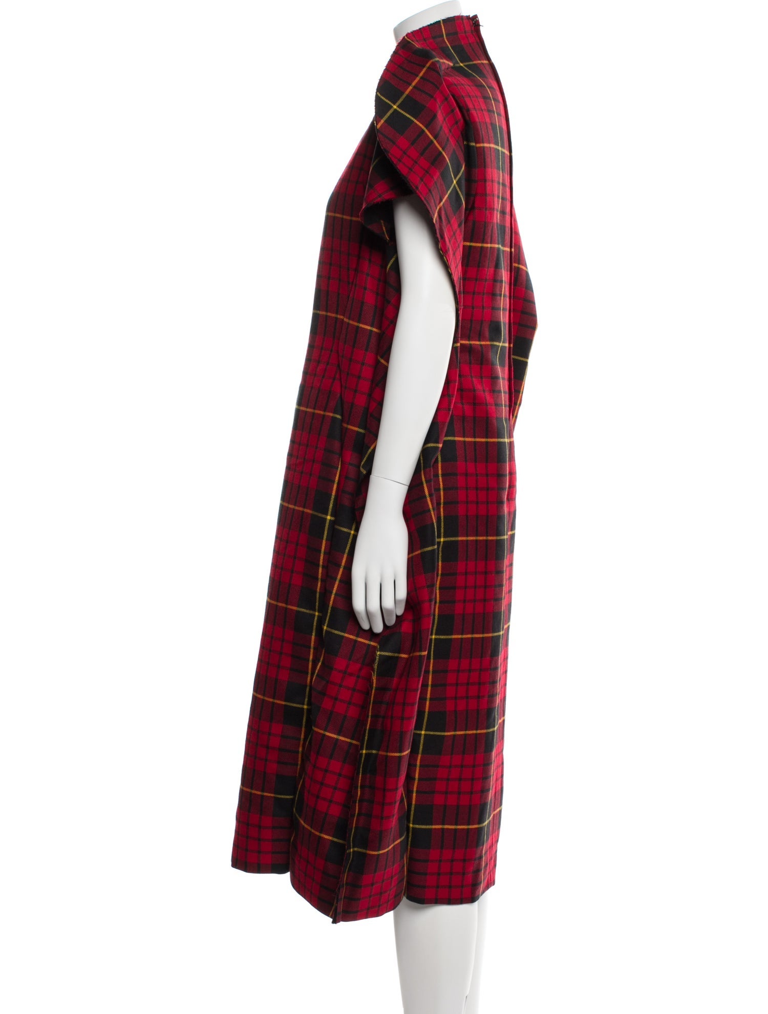 Comme des Garçons Wool Midi Length Dress w/ Tags